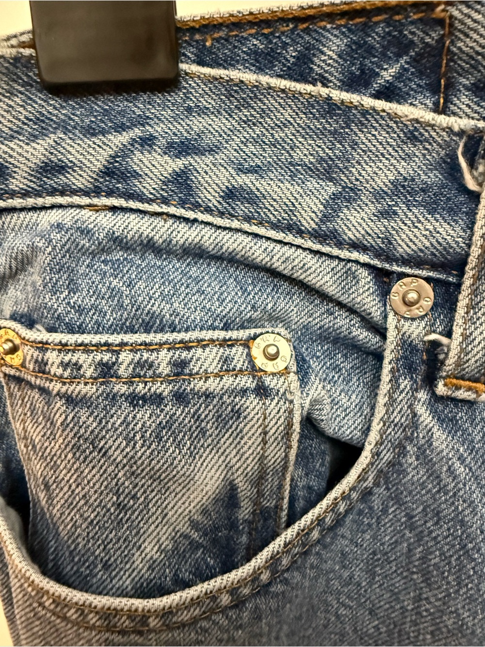 GAP High-Rise Women's Blue Denim Jeans - Picture 5 of 10